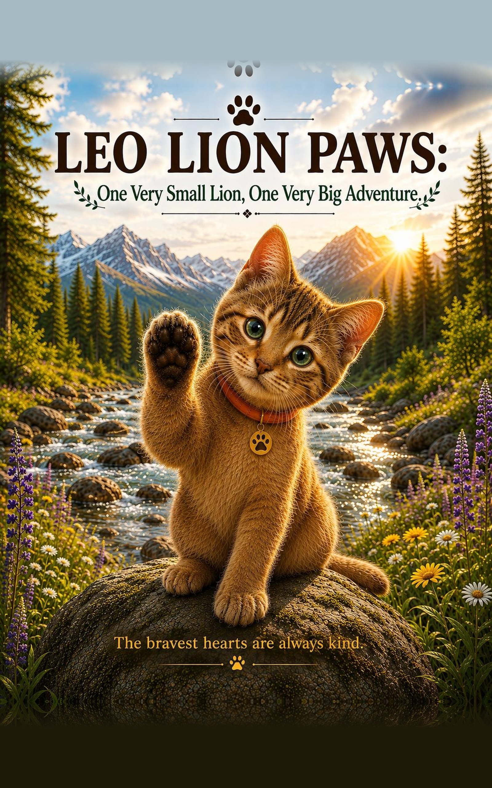 LEO LION PAWS One Very Small Lion, One Very Big Adventure